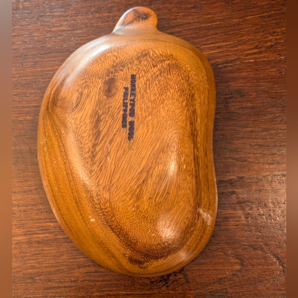 Wooden Monkeypod Bowl/Crystal Storage - Picture 3 of 4